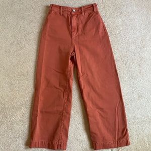 Free people wide leg pants